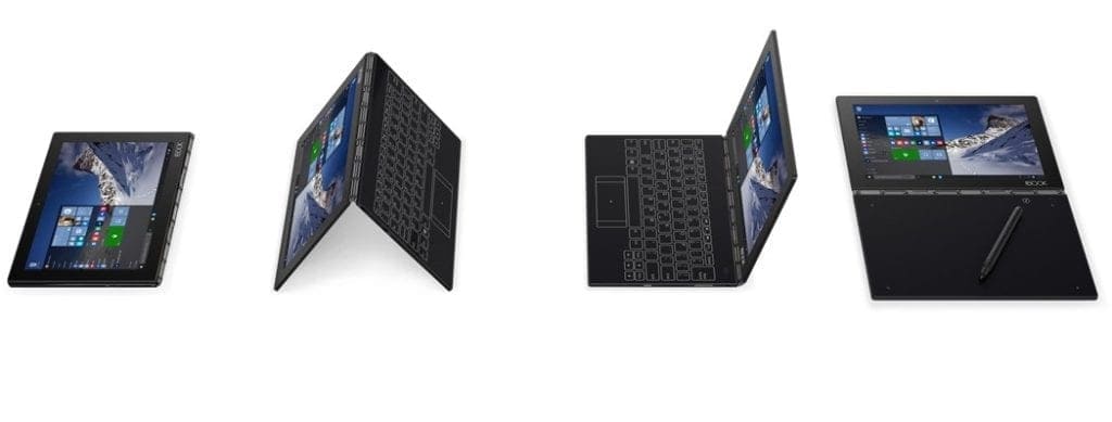 Lenovo Yoga Book Modes