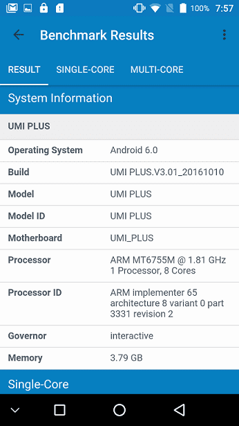 UMi Plus under the hood