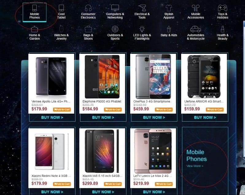 Gearbest Black Friday Deals on Phones