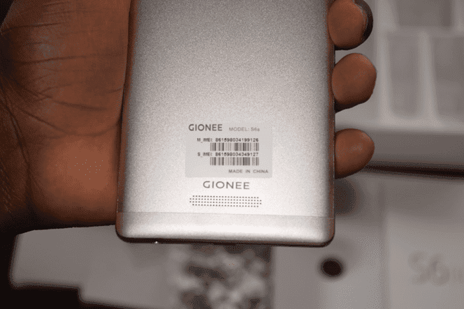 Gionee S6s Speaker Vent