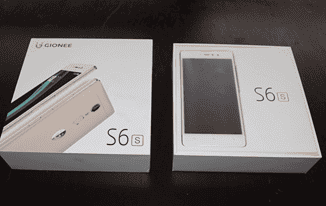 Two Gionee S6s Boxes