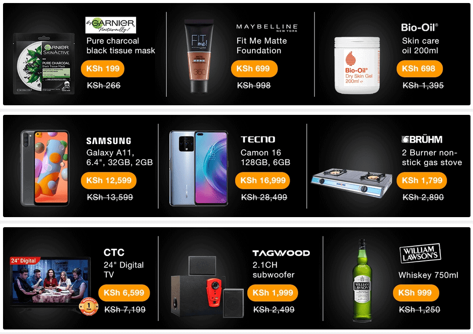 Black Friday Deals on Jumia Kenya