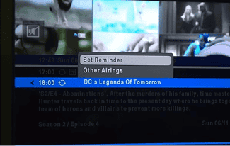Set a Reminder on DSTV HD Decoder