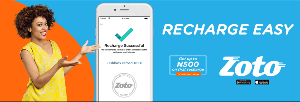 Zoto Mobile Recharge App