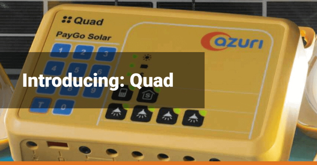 Quad Solar Home System by Azuri