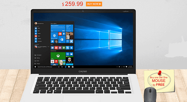 Chuwi LapBook Flash Sale on Gearbest