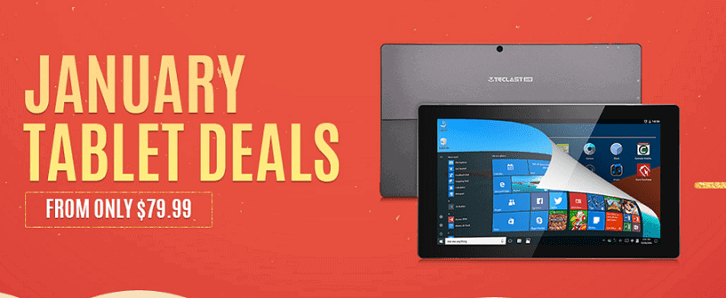 Gearbest January Tablet Deals