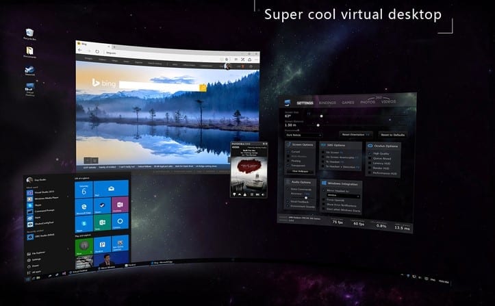 PiMax 4K VR Virtual Desktop