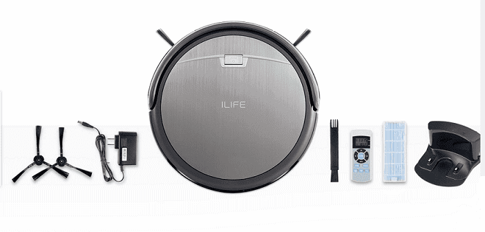 iLife A4S Robotic Vacuum Cleaner with Accessories