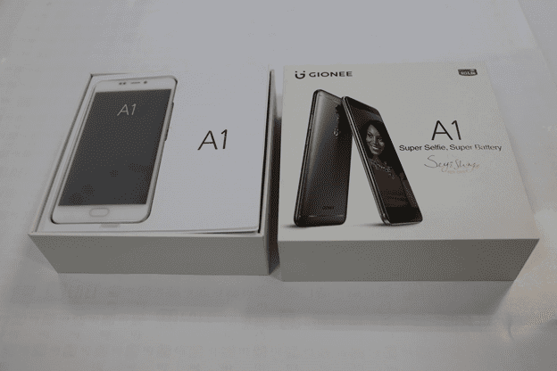 Unboxing the Gionee A1