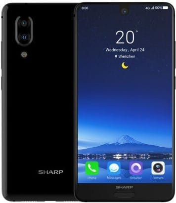 Sharp Aquos S2 Bezeless Smartphone