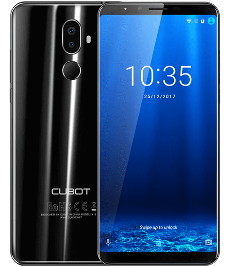 Cubot X18 Plus Black