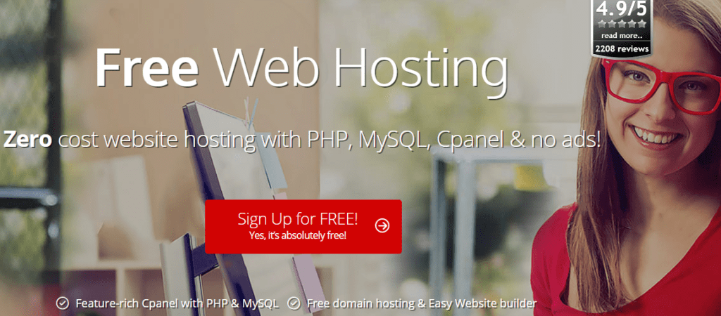 000Webhost Free Web Hosting