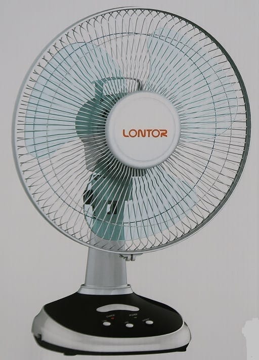 Lontor 12-inch Rechargeable Fan