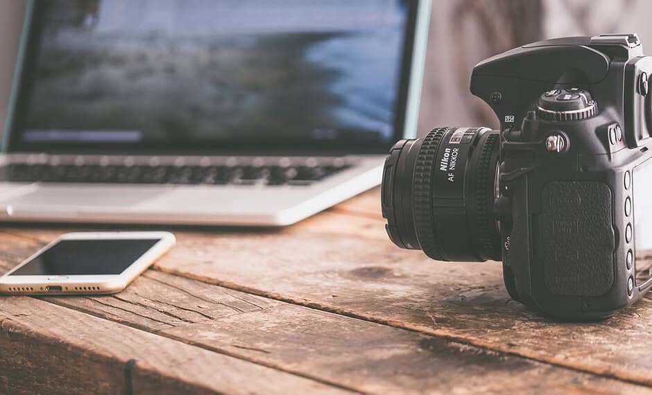 Camera on Table