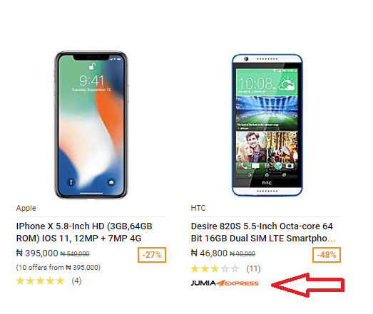 Jumia Express - Fast and Low Cost Delivery for Online Shopping 1 Jumia Express Badge