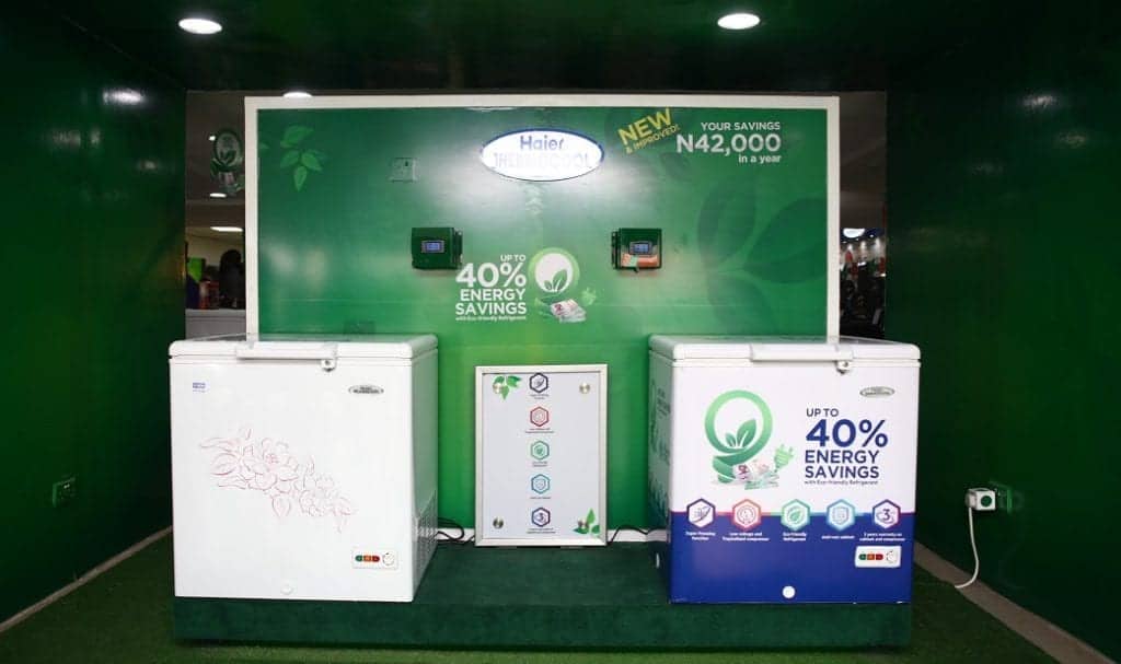 Coolworld Unveils the New Haier Thermocool Energy Saving Electrical Appliances into the Nigerian Market