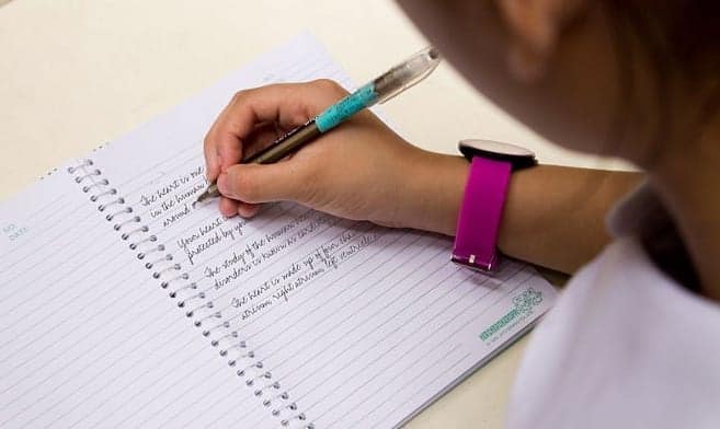 Students Writing