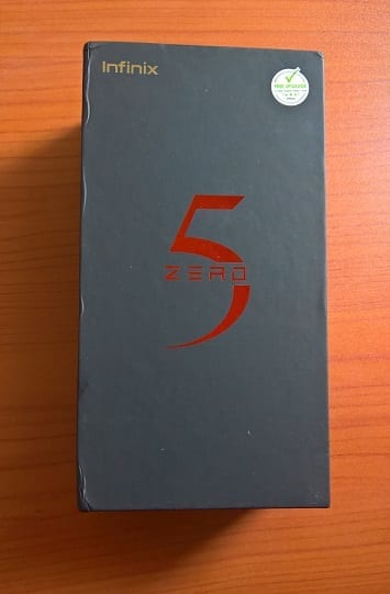 Infinix Zero 5 Box on NaijaTechGuide Desk