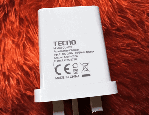 Tecno Camon X Charger