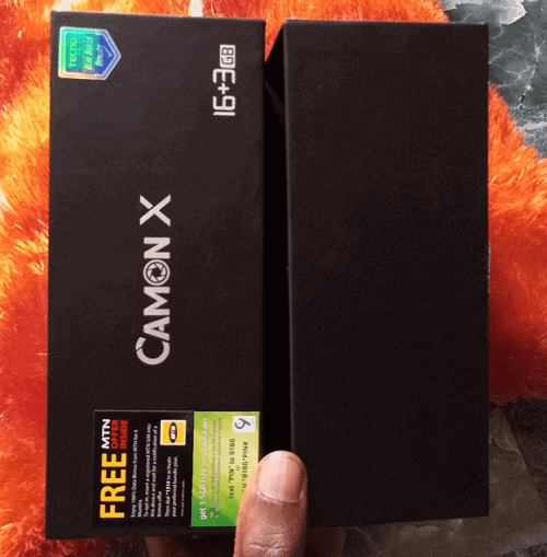 Tecno Camon X Black Box