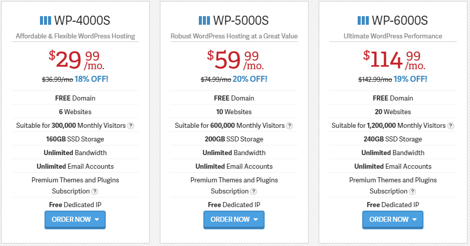 InMotion WordPress Hosting