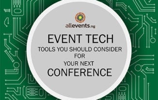 event tech tools, conference in Nigeria, Allevents selfie mirror photo booth
