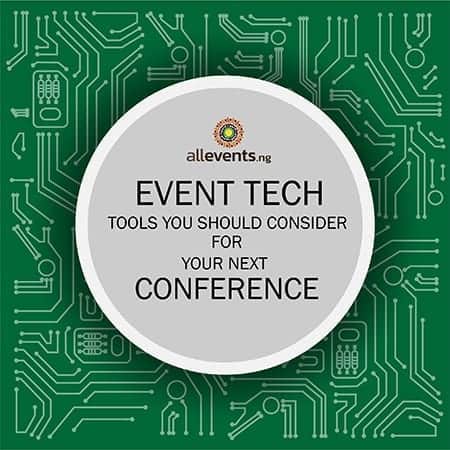 event tech tools, conference in Nigeria, Allevents selfie mirror photo booth