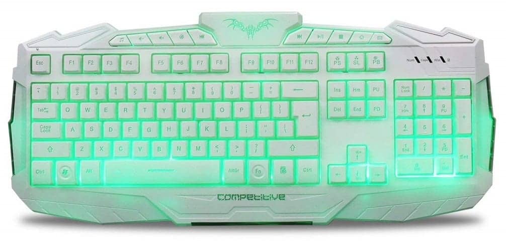 White Gaming Keyboard