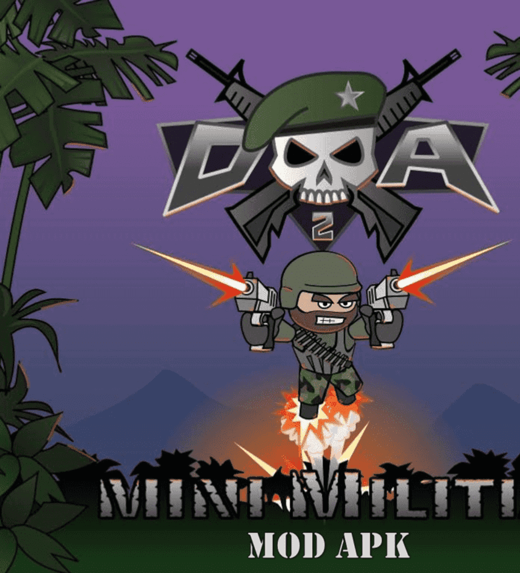 1. Doodle Army 2: Mini Militia Mod