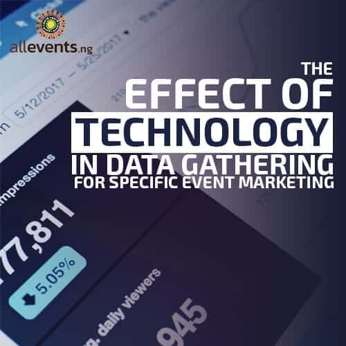 Technology in Data Gathering , Event Marketing, event organizer in Nigeria,