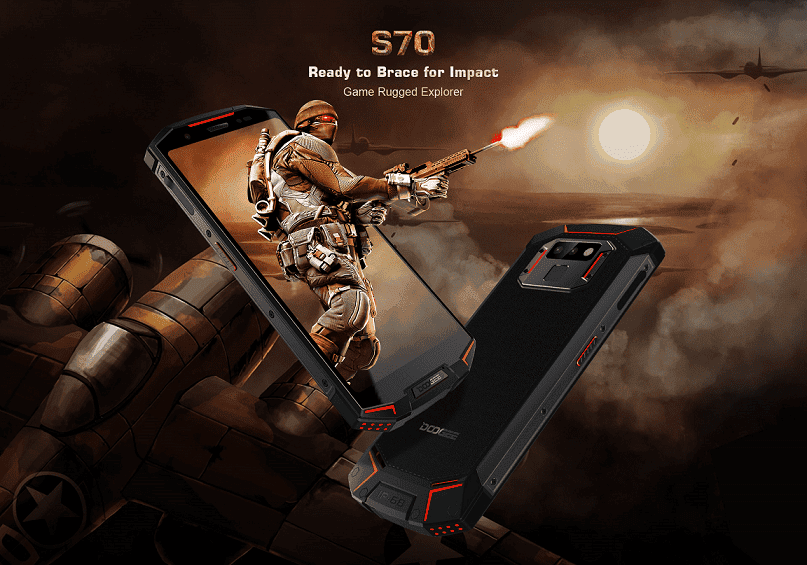 DOOGEE S70 With Gamepad, the World’s First Coolest Rugged Gaming Phone 1 DOOGEE S70 Gaming Rugged Phone