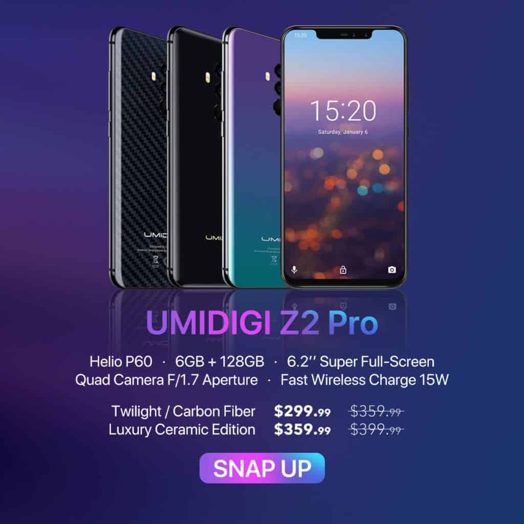 UmiDigi Z2 Pro Snap Up Deals