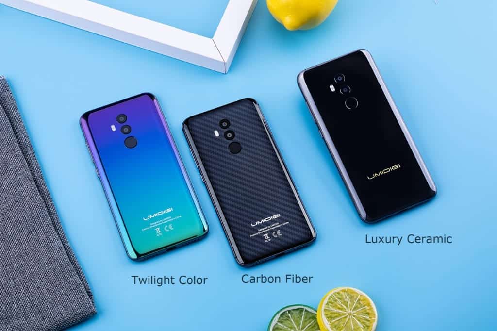 UmiDigi Z2 Pro Colour Options