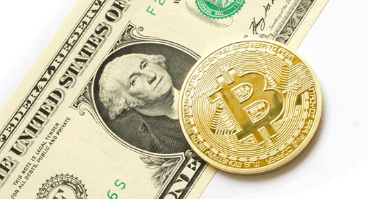 Bitcoin on Dollar
