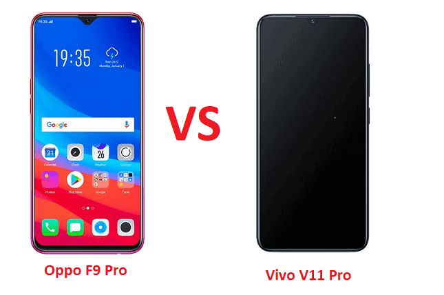 Oppo F9 Pro vs Vivo V11 Pro