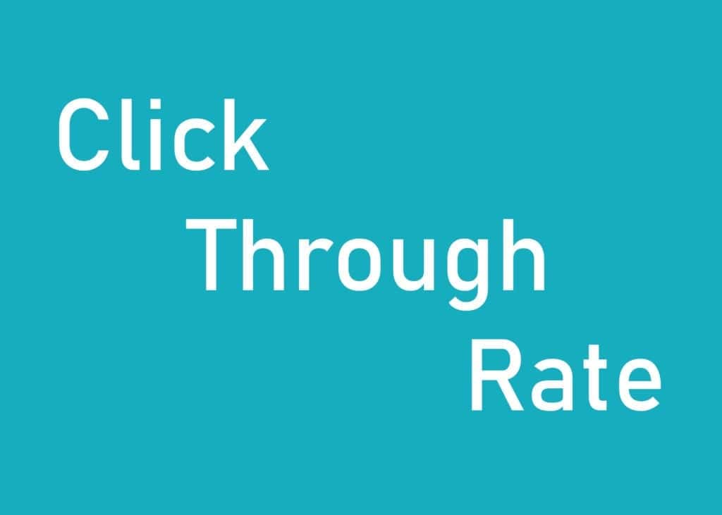 click through rate