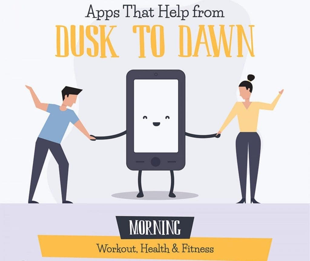 Apps that Help from Dusk to Dawn (Infographic)