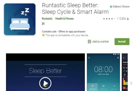 Sleep Better with Runtastic