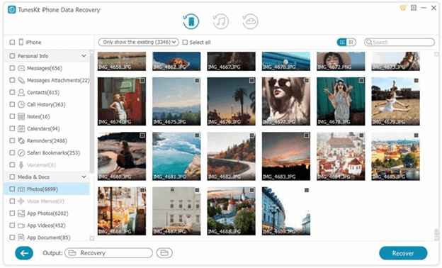 Tuneskit iPhone Data Recovery