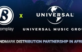 BOOMPLAY AND UNIVERSAL MUSIC GROUP ANNOUNCE LANDMARK DISTRIBUTION PARTNERSHIP IN AFRICA