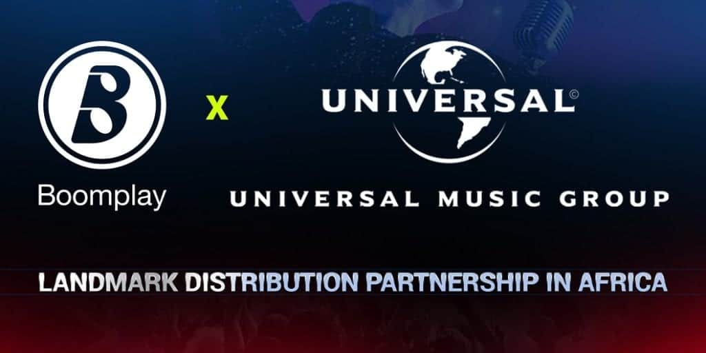 BOOMPLAY AND UNIVERSAL MUSIC GROUP ANNOUNCE LANDMARK DISTRIBUTION PARTNERSHIP IN AFRICA