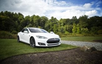 The stunning Tesla Model S