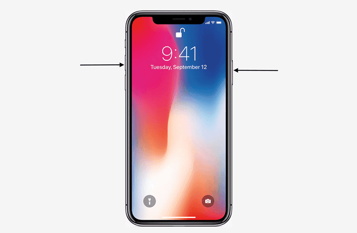 iPhone X Button