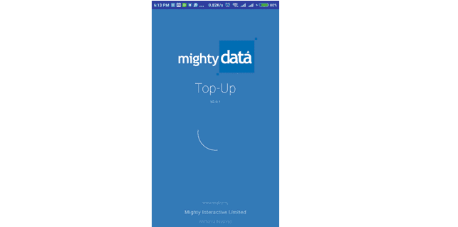 Cheap Mobile Data with the MIGHTY DATA TOP-UP app by MIGHTY DATA