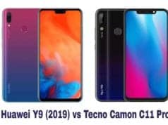 tecno camon 11 pro vs samsung galaxy s9