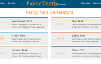 Make Text Fancy and Cool