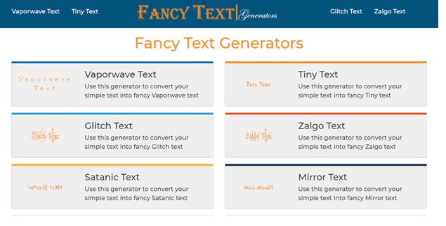 Make Text Fancy and Cool