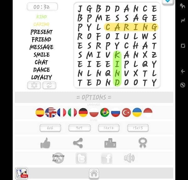 Word Search for Android