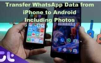 Transfer WhatsApp Data from iPhone to Android